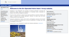 Desktop Screenshot of aovusersgroup.com